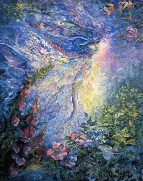 JW 妖精を見た気がする ファンタジー Oil Paintings